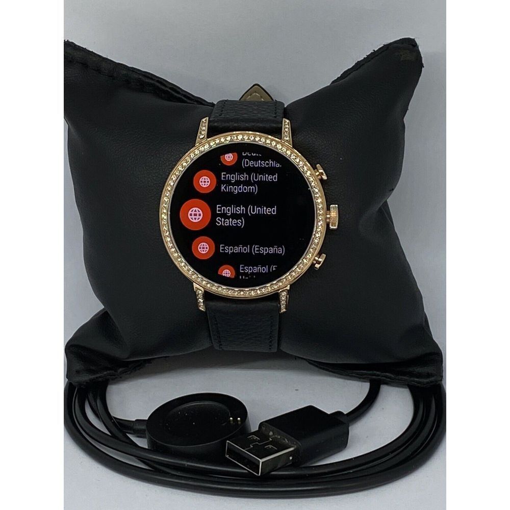 Fossil Gen 4 Authentic Digital Dial Smart Watch Custom Band FTW6011 CR138
